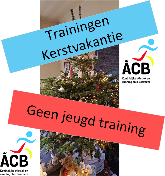 Trainingen Kerstvakantie