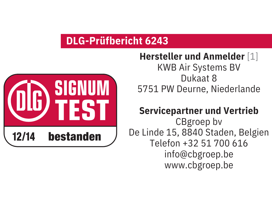 DLG 6243 certificaat