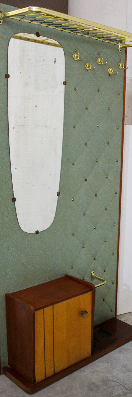 coat rack green/mirror